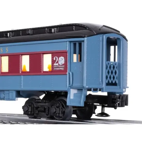 Lionel The Polar Express 20th Anniversary Add-On Coach - Black Roof: O Scale Plastic Toy Vehicle Accessory image {3}