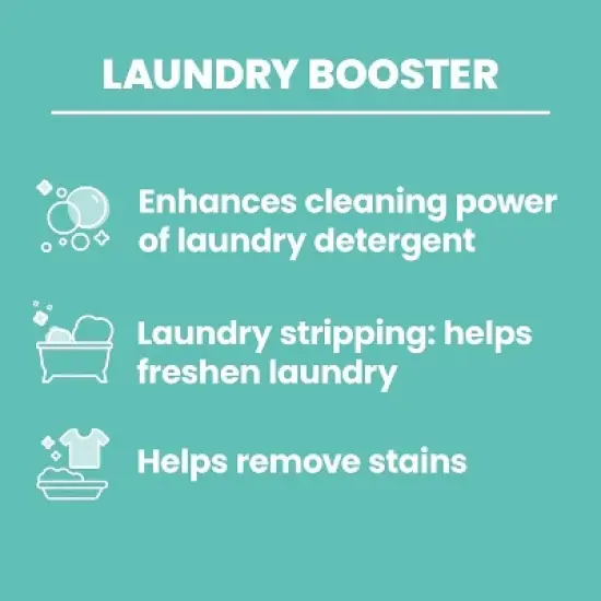 Mule Team Borax All Natural Detergent Booster & Multi-Purpose Household Cleaner - 65oz image {3}