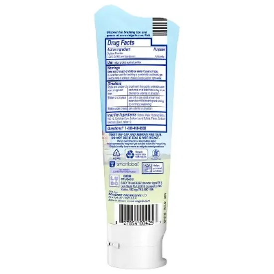 Colgate Kids Bluey Cavity Protection Toothpaste with Fluoride - Mild Bubble Fruit Flavor - 4.6oz image {1}