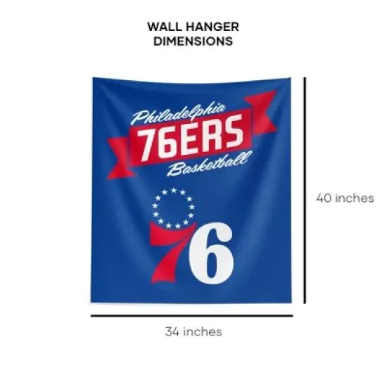 NBA Philadelphia 76ers Premium Printed Wall Hanging image {3}