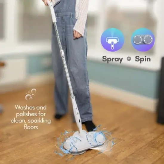 Ewbank Electra Spray Electric Spin Mop Cleaner image {1}
