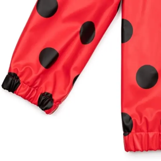 Miraculous Ladybug Girls Zip Up Waterproof Rain Jacket Little Kid to Big Kid  image {4}