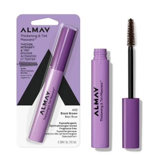 Almay Thickening & Tint Mascara &ndash; No Clumping or Flaking - 0.28 fl oz image {10}