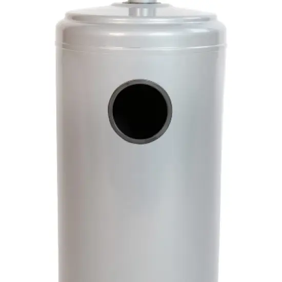 Merrick Lane Stainless Steel 7.5' Tall 40,000 BTU Outdoor Propane Patio Heater with Wheels image {12}