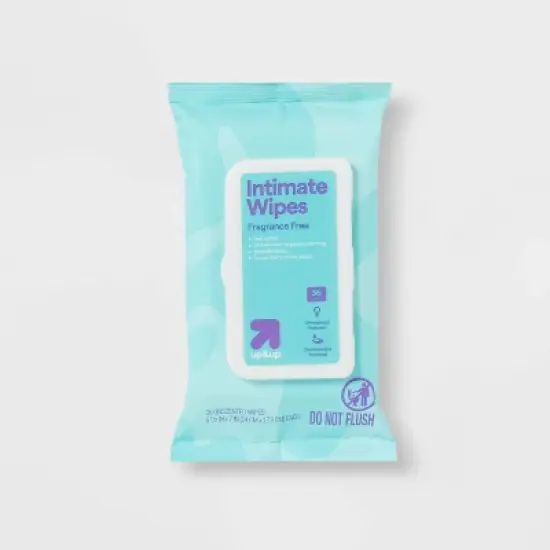 Feminine Wipes - Unscented - 36ct - up&up&trade; image {5}