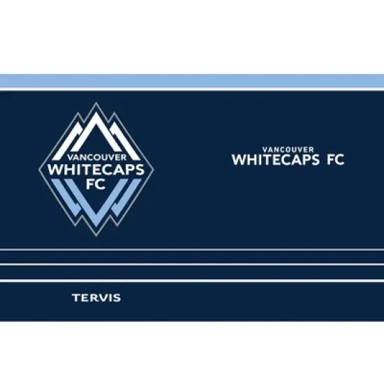 MLS Vancouver Whitecaps FC 30oz MVP Stripe Stainless Steel Tumbler image {1}