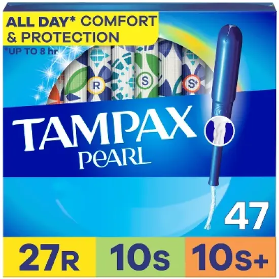Tampax Pearl Triple Pack Tampons - Regular/Super/Super Plus/ - Unscented image {15}