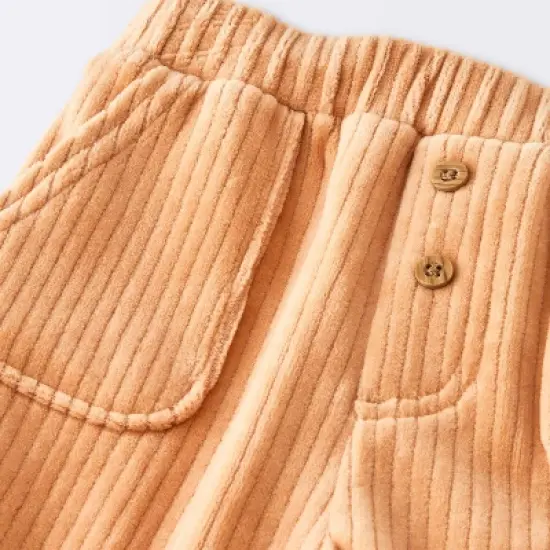 Baby Boys' 2pc Fox Sweatshirt & Corduroy Pants Set - Cloud Island&trade; Navy Blue image {3}