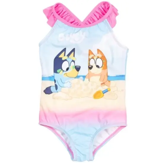 Bluey Bingo Bluey Girls One Piece Bathing Suit Toddler image {8}