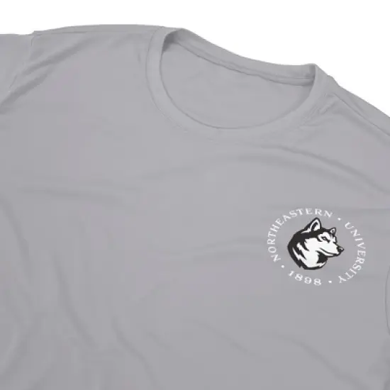 Men's Northeastern University Men's Sport Active T-Shirt Left Chest Logo image {4}