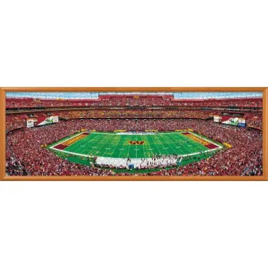 NFL Washington Commanders 1000pc Pano Puzzle Game image {3}