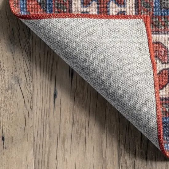 nuLOOM Stella Machine Washable Traditional Global Area Rug image {6}