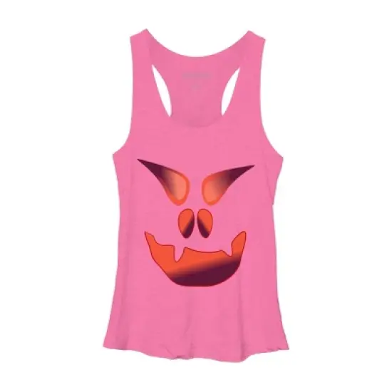 Women's Design By Humans Halloween Monster By LamaStar Racerback Tank Top image {3}
