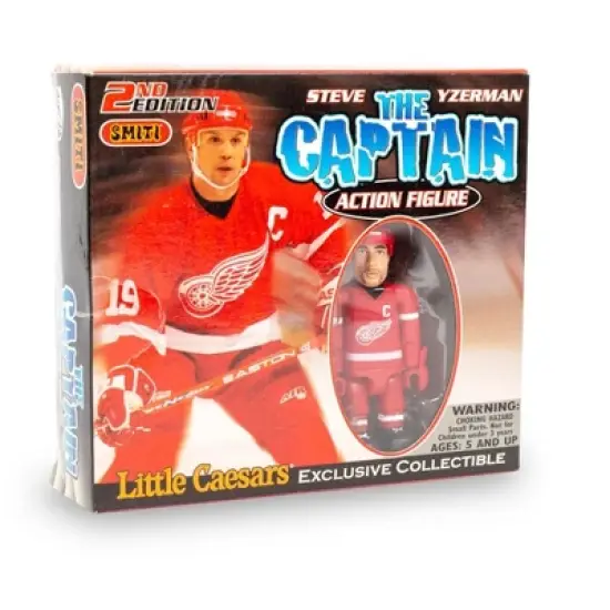 Stevenson Entertainment Detroit Red Wings NHL Exclusive SMITI 3 Inch Mini Figure | Steve Yzerman image {1}