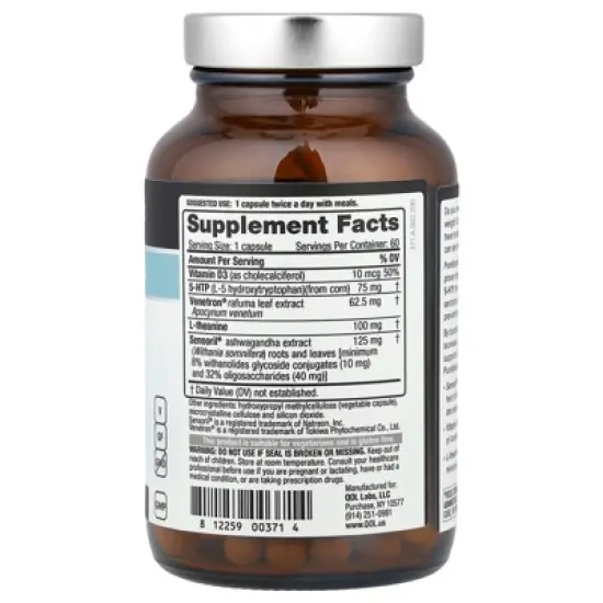 Quality of Life PureBalance&trade; Serotonin, 60 Capsules image {1}