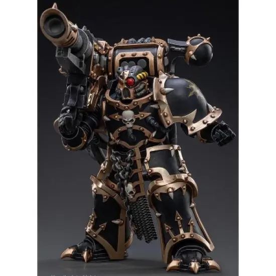Marine 02 Black Legion Havocs 1/18 Scale | Warhammer 40K | Joy Toy Action figures image {1}