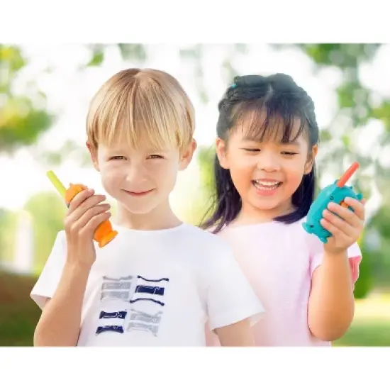 B. toys Walkie-Talkie Set - Hippo & Monkey image {1}