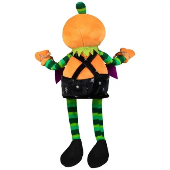 Northlight Jack O Lantern Halloween Decoration with Boo Banner- 14" image {5}