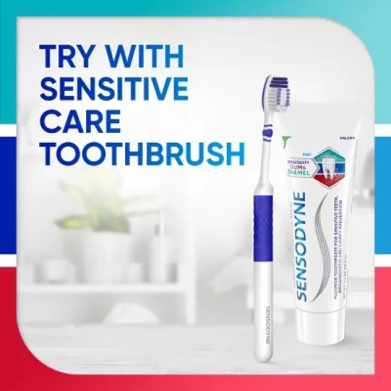 Sensodyne Sensitivity Gum and Enamel Toothpaste - 3.4oz image {10}