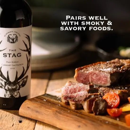 St. Huberts The Stag Cabernet Sauvignon Red Wine - 750ml Bottle image {2}