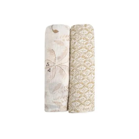 Crane Baby Muslin Swaddle Blanket - 2pk image {11}