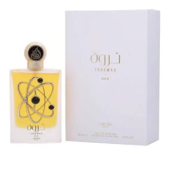 Lattafa Pride Tharwah Gold By Lattafa Eau De Parfum Spray 3.4 Oz image {1}