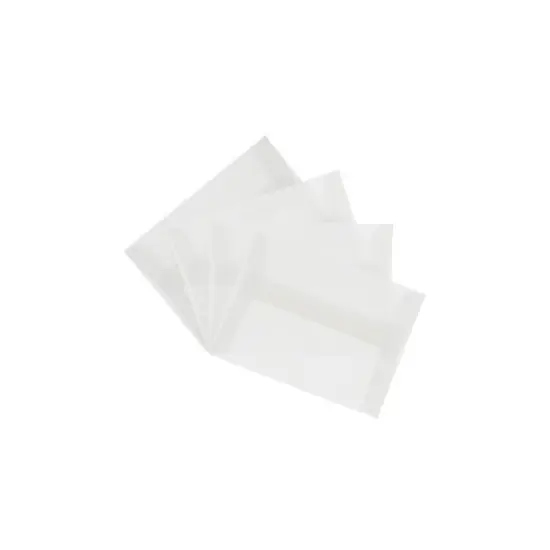 JAM Paper A6 Translucent Vellum Invitation Envelopes 4.75 x 6.5 Clear 25/Pack (13756) image {2}