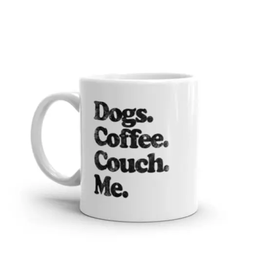 Crazy Dog Dogs Coffee Couch Me Mug Funny Puppy Caffeine Lovers Relaxing Novelty Cup-11oz image {6}