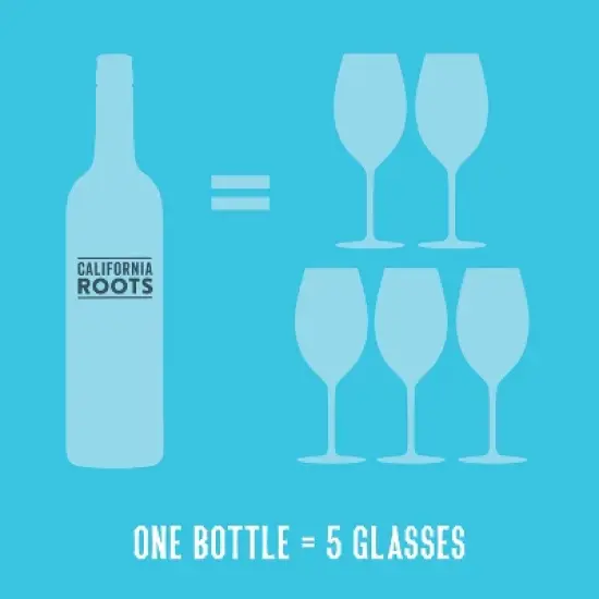 Pinot Grigio White Wine - 750ml Bottle - California Roots&trade; image {4}