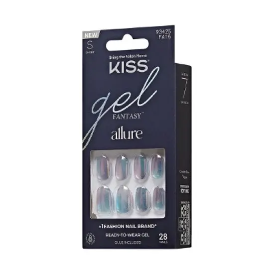 KISS Products Gel Fantasy Allure Fake Nails - Change Chance - 31ct image {9}