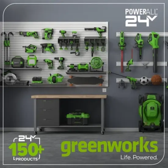 Greenworks 10" 4Ah Battery and 4Amp Outdoor Elliptical E-Bike image {11}