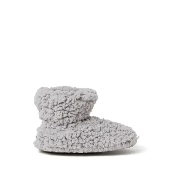 Dearfoams Kid's Unisex Harley Pile Baby Bootie Slipper image {2}