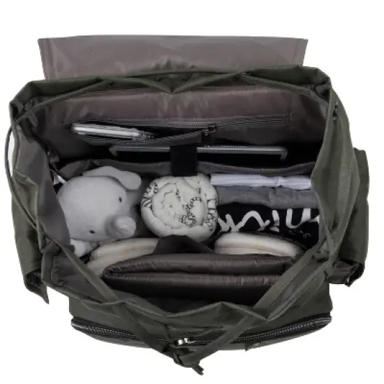 Fisher-Price Forest Backpack-Diaper Bag - Olive image {5}