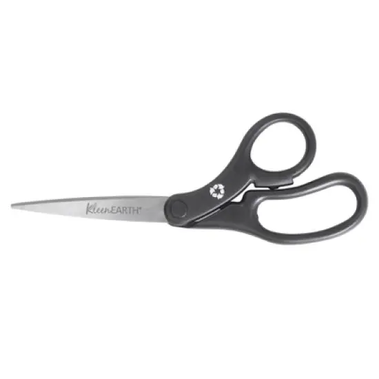 Westcott&reg; KleenEarth&reg; Basic 8" Scissors, Bent, Pack of 6 image {2}