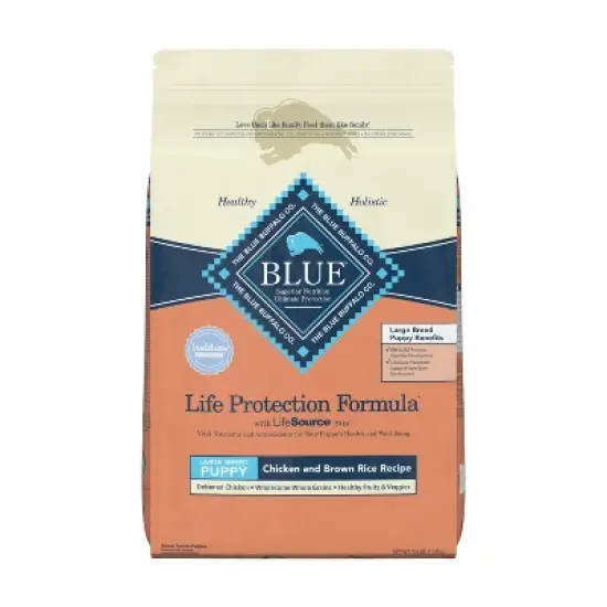 Blue Buffalo Life Protection Formula Natural Puppy Large Breed Dry Dog Food with Chicken and Brown Rice image {11}