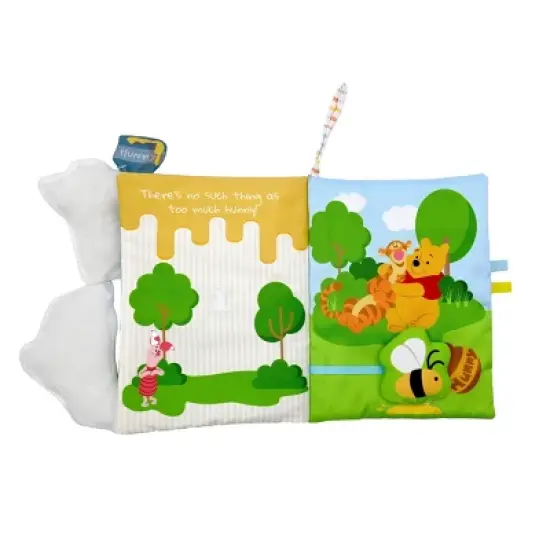 Disney Baby Winnie the Pooh Deluxe Soft Book with Removable Plush Toys - 3pc image {2}