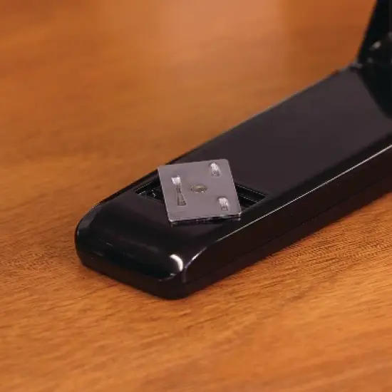 Swingline Durable Full Strip Desk Stapler 20-Sheet Capacity Black 64601 image {4}