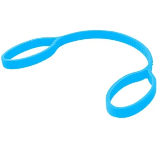Chewigem Chewipal Chewable Strap, Blue, Set of 2 image {6}