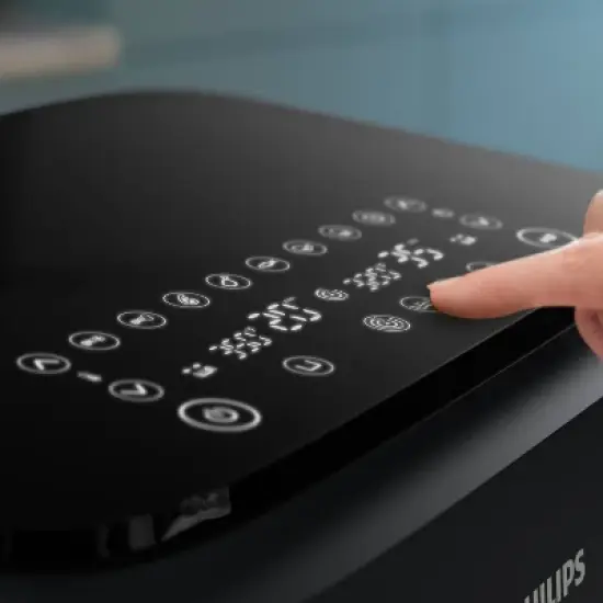 Philips 3000 Series 9.5qt Dual Basket Air Fryer Black image {8}