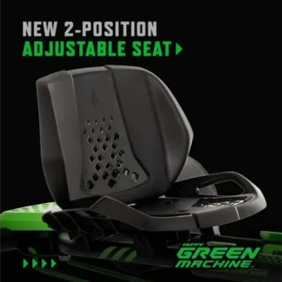 Huffy 16" Green Machine Drift Trike - Adjustable Seat Age 5+ - Green image {14}