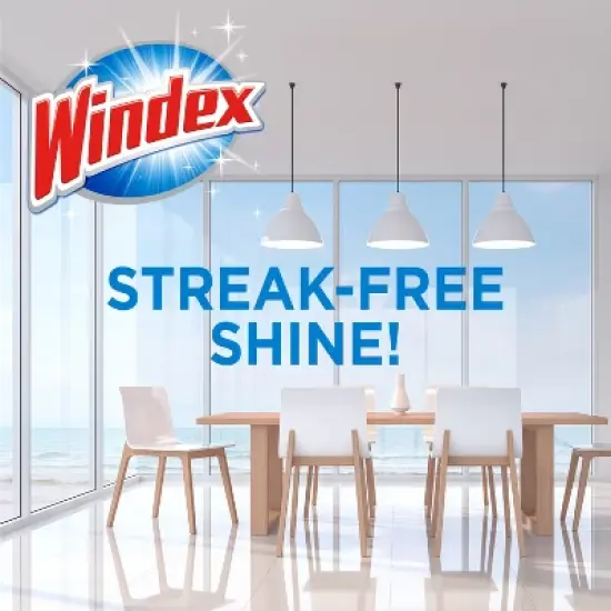 Windex Original Glass and Surface Pre-Moistened Wipes Window Cleaner - 38ct image {4}