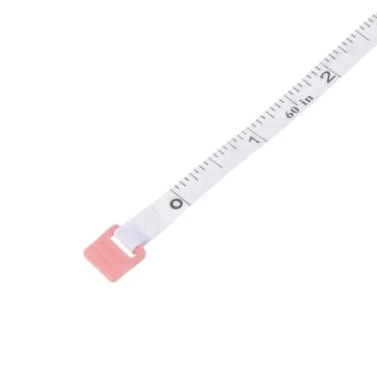 Unique Bargains Soft Rulers and Measuring Tools Double Scale Clear Marking Tape 1.5M/60 Inch image {2}