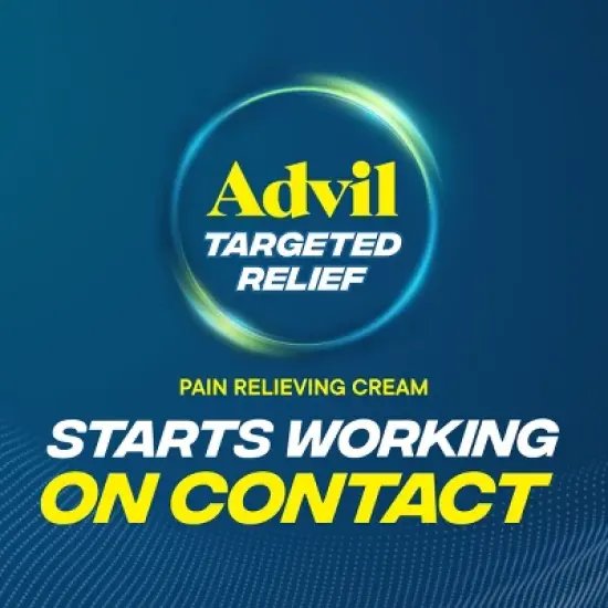 Advil Targeted Relief Pain Relieving Cream with Massage Applicator - 2.5oz image {3}