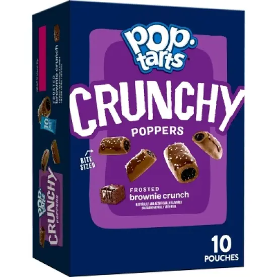Pop-Tarts Crunchy Poppers Frosted Brownie Crunch - 10ct / 10oz image {11}
