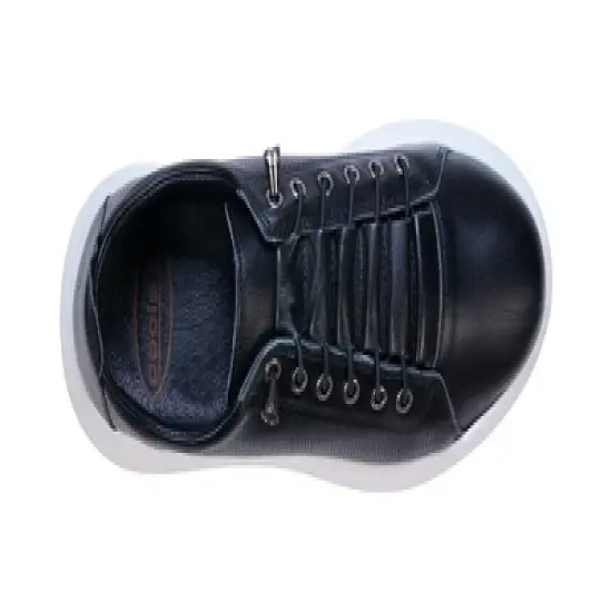 Cools 21 Graze Hidden Lace Perforated Memory Foam Platform Leather Sneakers image {3}