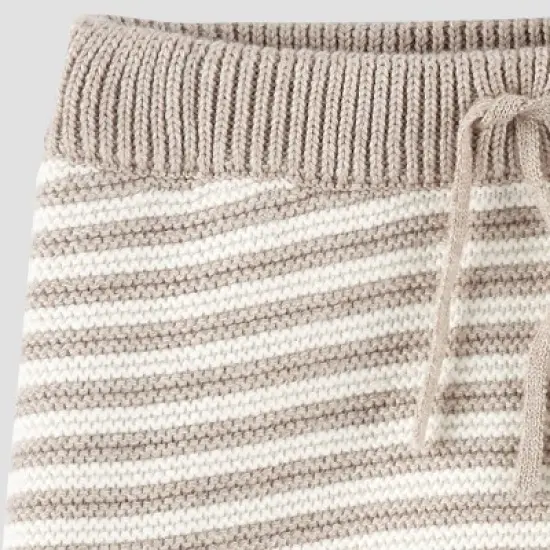 Carter's Just One You&reg; Baby 3pc Sweater Top & Bottom Set - Heather Oatmeal image {3}