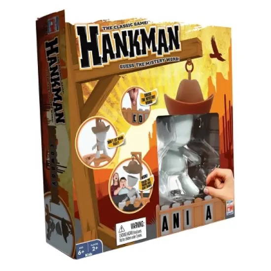 Fotorama Hankman Guess The Mystery Word Hangman Game: Educational Reading Board for 2+ Players, 10-Minute Play image {5}