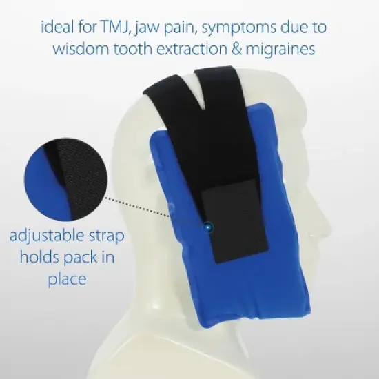 Core Products Dual Comfort Corpak Hot and Cold Therapy - Jaw Wrap image {2}
