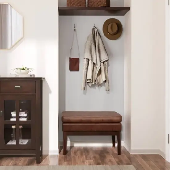 Bragg Small Ottoman Bench - WyndenHall image {1}