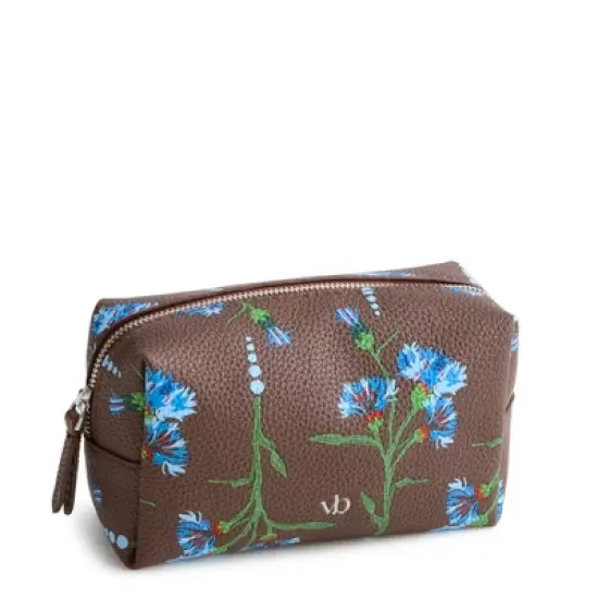 Vera Bradley Women's Outlet Faux Leather Essential Small Cosmetic image {2}